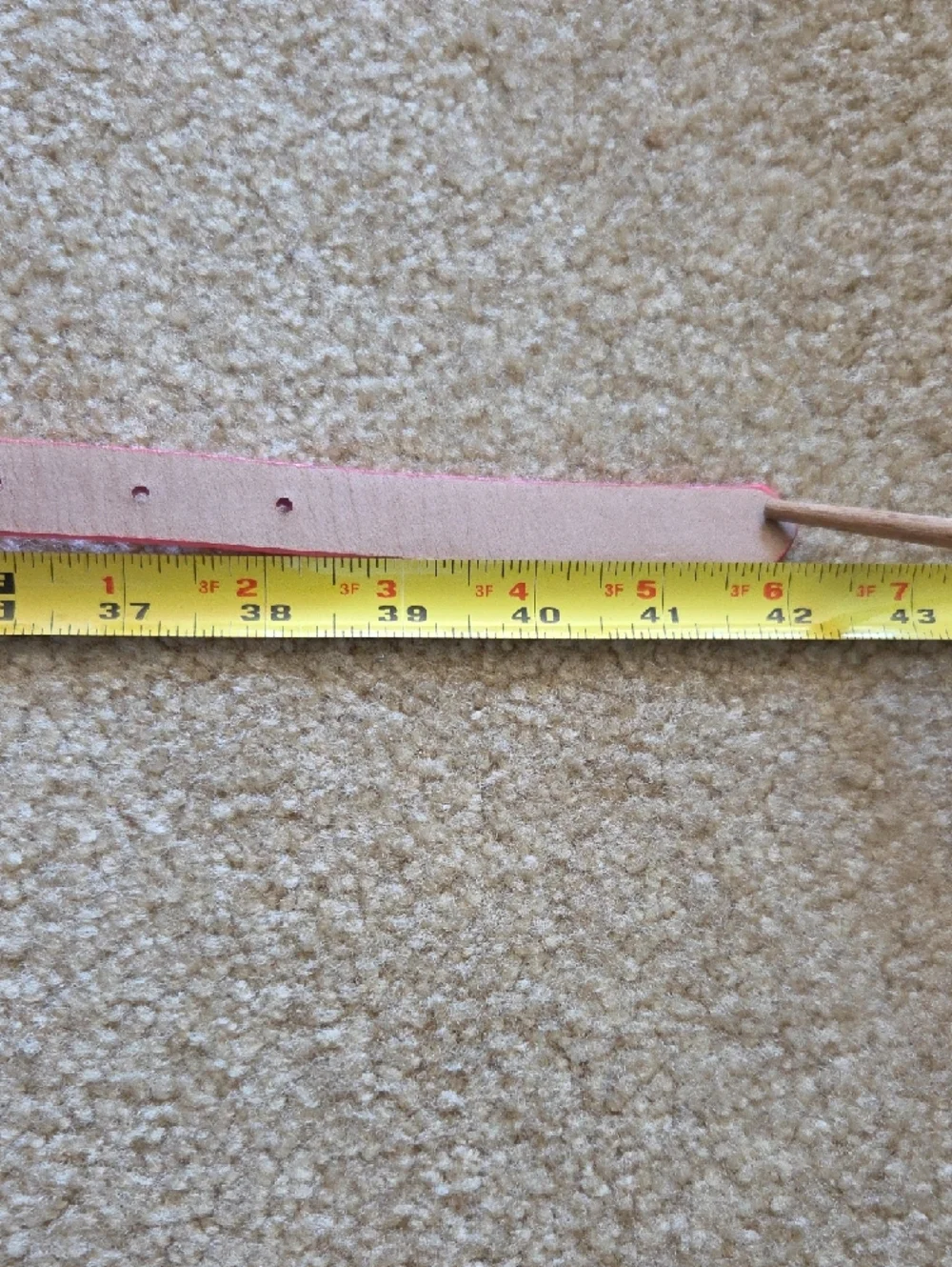 J. Crew Hot Pink Slim Leather Belt with Gold Buckle Sz M Preppy Neon Retro - Picture 8 of 14